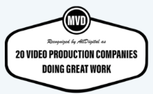 MultiVision Digital recognition for video production companies doing great work